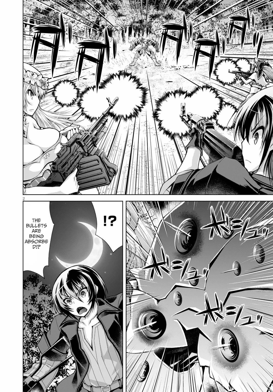 Gunota Ga Mahou Sekai Ni Tensei Shitara, Gendai Heiki De Guntai Harem O Tsukucchaimashita!? Chapter 59 - Page 2