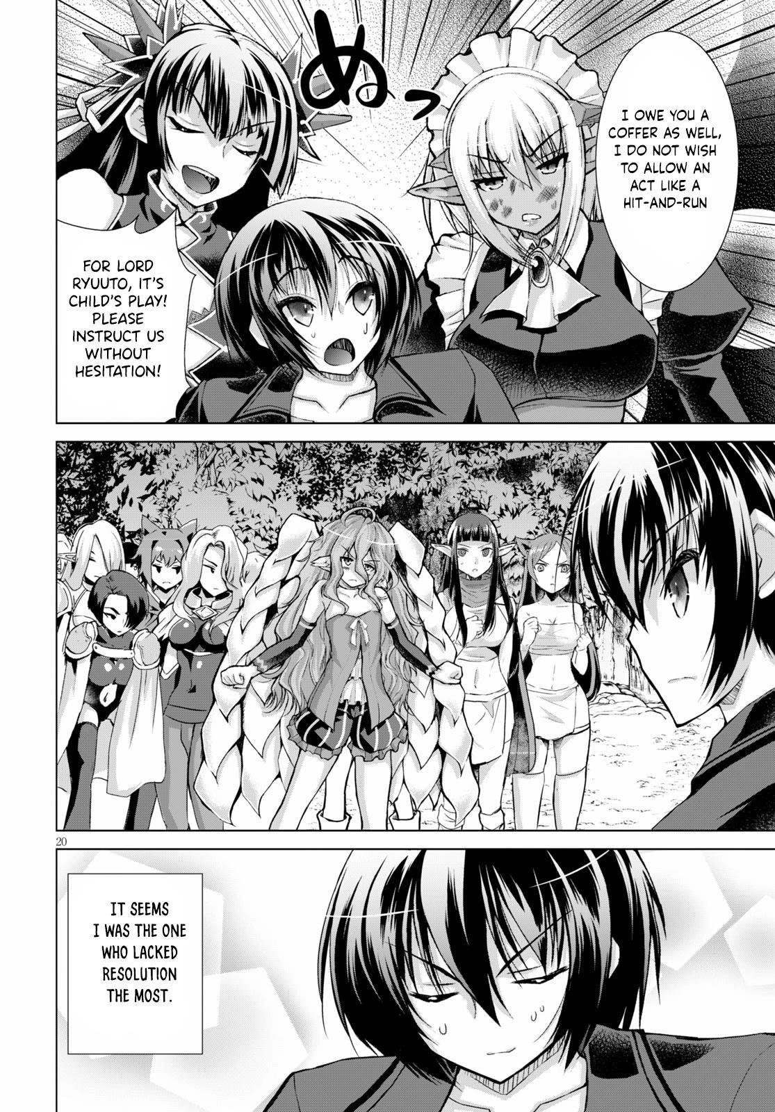 Gunota Ga Mahou Sekai Ni Tensei Shitara, Gendai Heiki De Guntai Harem O Tsukucchaimashita!? Chapter 59 - Page 20