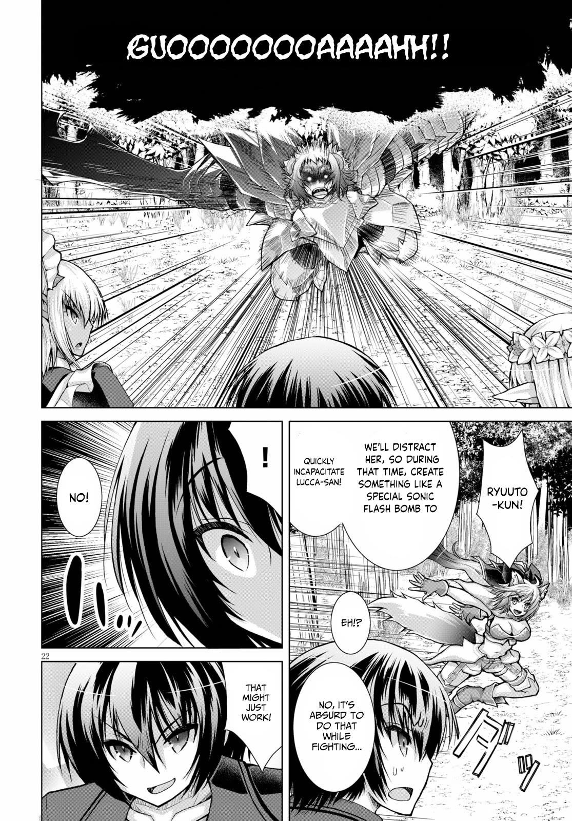 Gunota Ga Mahou Sekai Ni Tensei Shitara, Gendai Heiki De Guntai Harem O Tsukucchaimashita!? Chapter 59 - Page 22