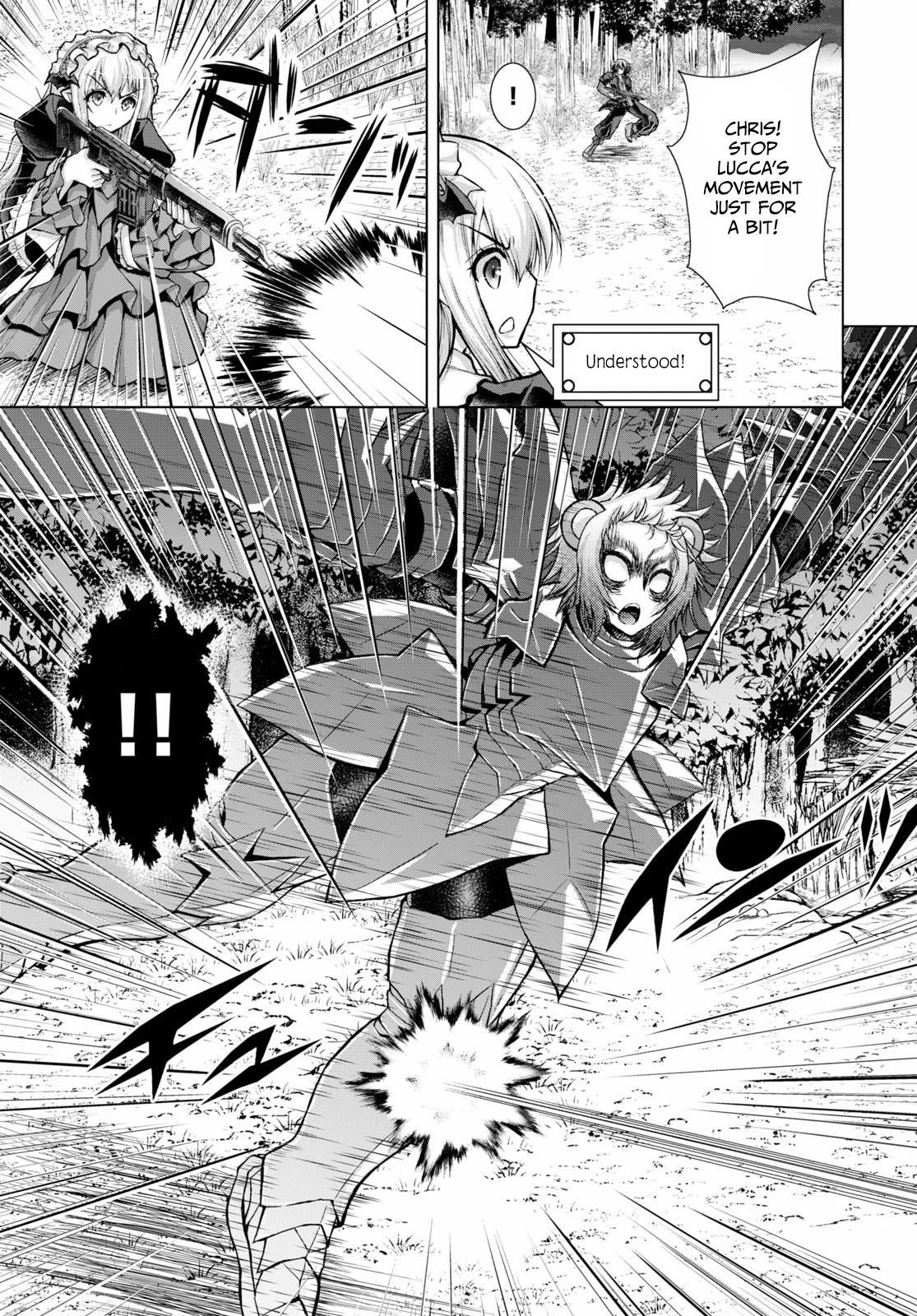 Gunota Ga Mahou Sekai Ni Tensei Shitara, Gendai Heiki De Guntai Harem O Tsukucchaimashita!? Chapter 59 - Page 23