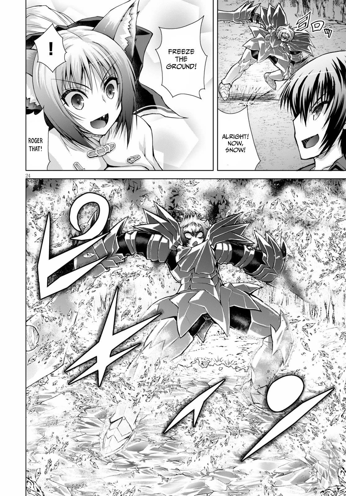 Gunota Ga Mahou Sekai Ni Tensei Shitara, Gendai Heiki De Guntai Harem O Tsukucchaimashita!? Chapter 59 - Page 24