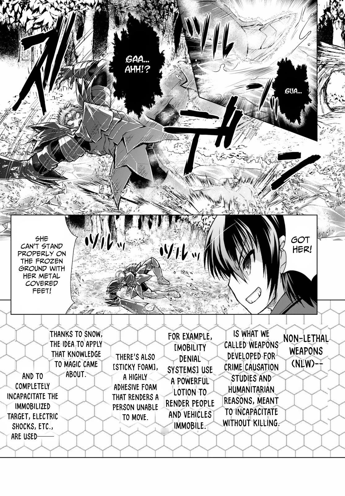 Gunota Ga Mahou Sekai Ni Tensei Shitara, Gendai Heiki De Guntai Harem O Tsukucchaimashita!? Chapter 59 - Page 25