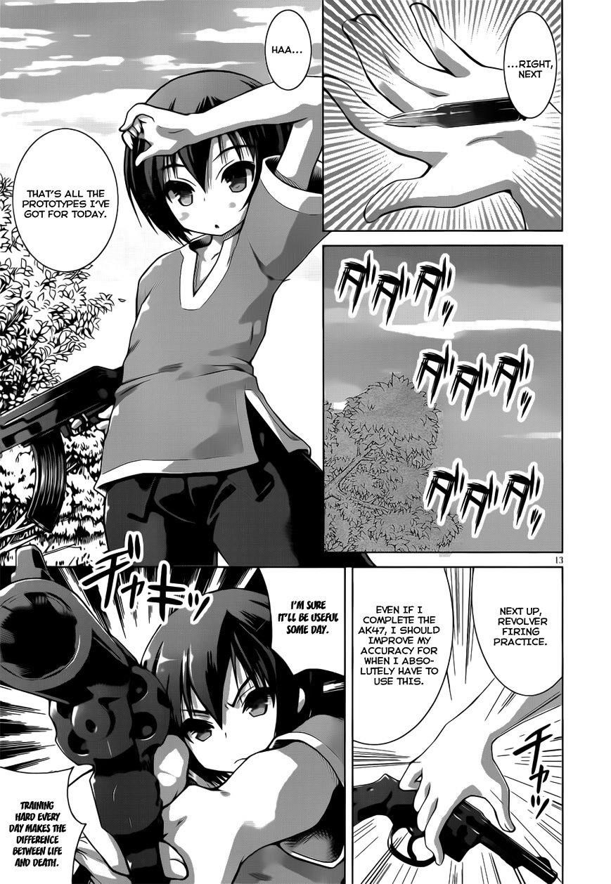 Gunota Ga Mahou Sekai Ni Tensei Shitara, Gendai Heiki De Guntai Harem O Tsukucchaimashita!? Chapter 6 - Page 15