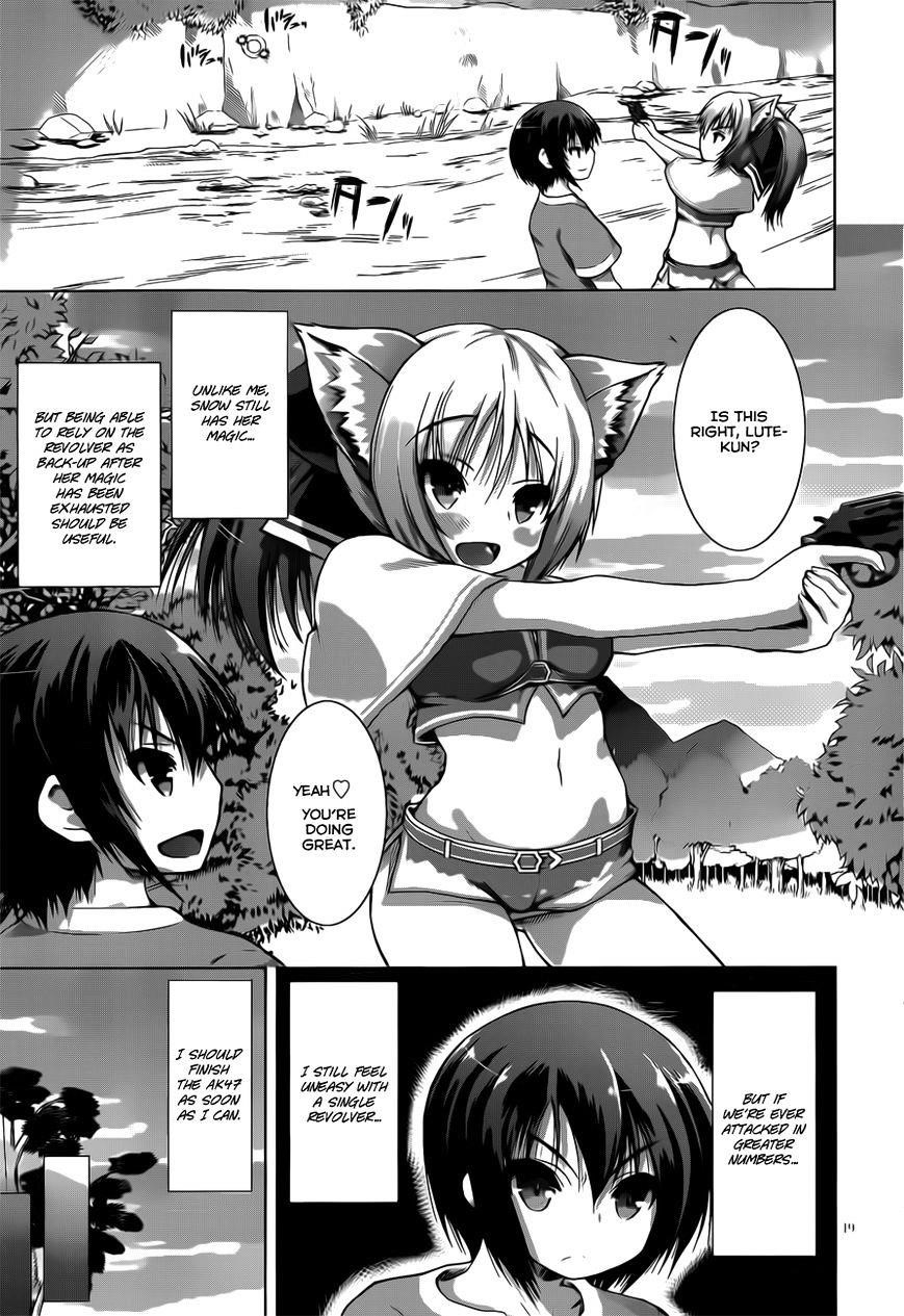 Gunota Ga Mahou Sekai Ni Tensei Shitara, Gendai Heiki De Guntai Harem O Tsukucchaimashita!? Chapter 6 - Page 21