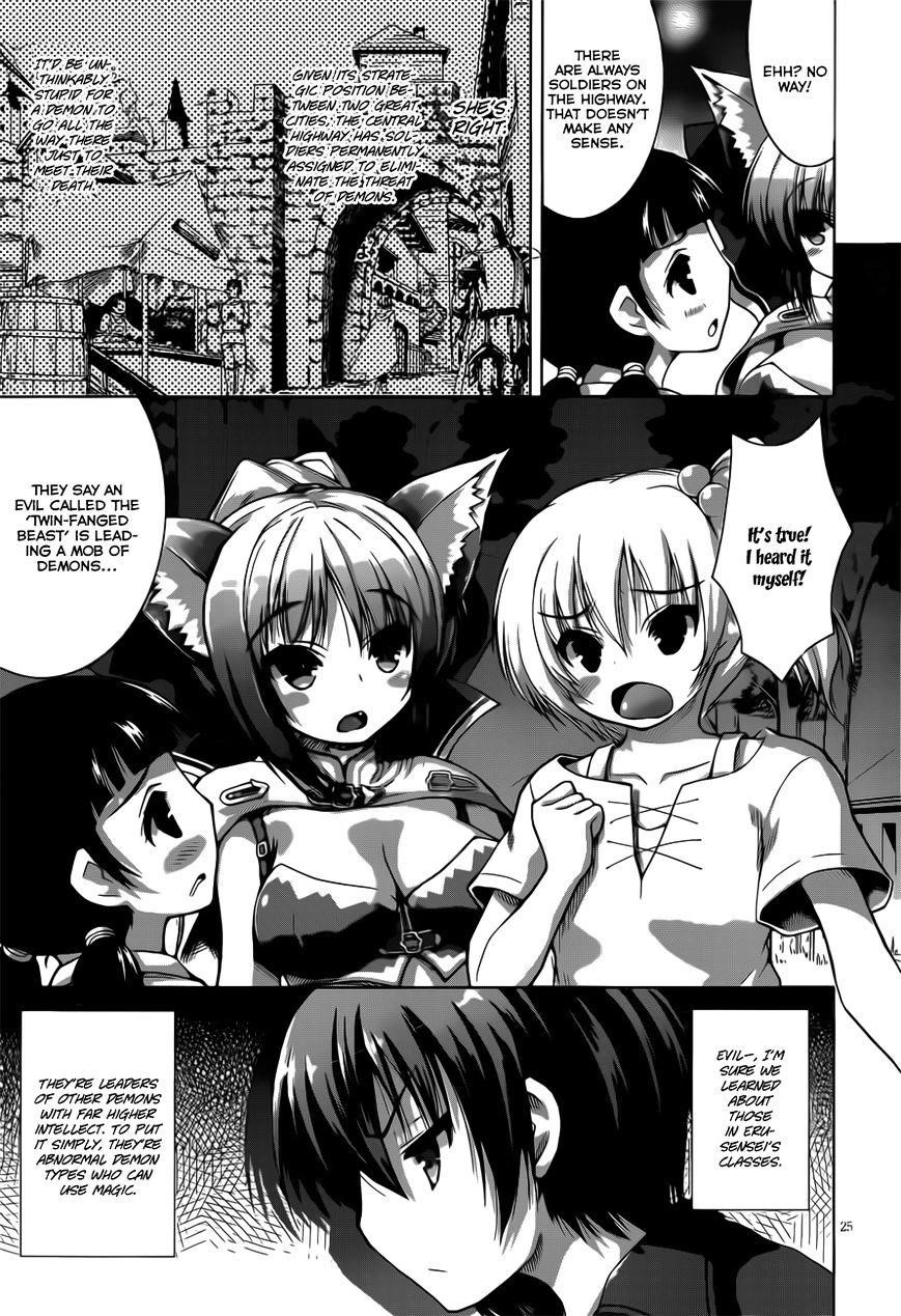 Gunota Ga Mahou Sekai Ni Tensei Shitara, Gendai Heiki De Guntai Harem O Tsukucchaimashita!? Chapter 6 - Page 27