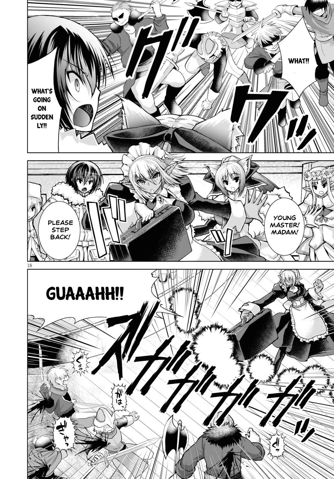 Gunota Ga Mahou Sekai Ni Tensei Shitara, Gendai Heiki De Guntai Harem O Tsukucchaimashita!? Chapter 61 - Page 18