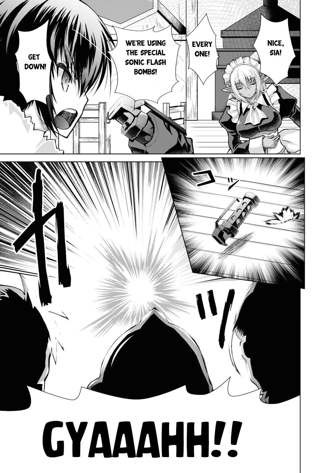 Gunota Ga Mahou Sekai Ni Tensei Shitara, Gendai Heiki De Guntai Harem O Tsukucchaimashita!? Chapter 61 - Page 19