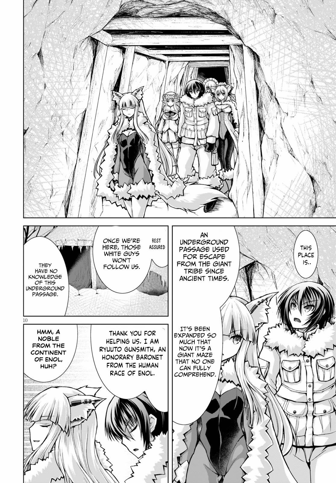 Gunota Ga Mahou Sekai Ni Tensei Shitara, Gendai Heiki De Guntai Harem O Tsukucchaimashita!? Chapter 62 - Page 10