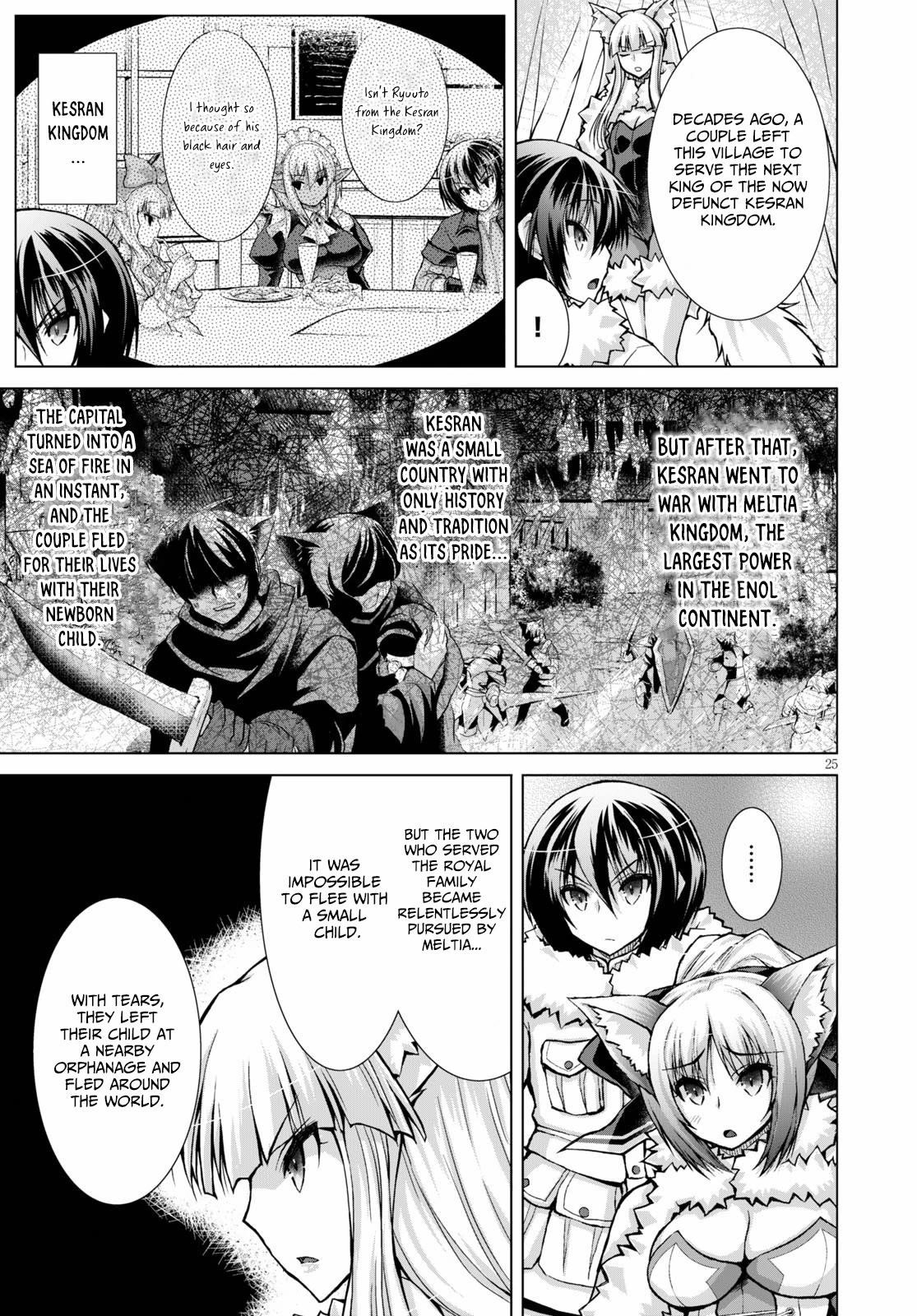 Gunota Ga Mahou Sekai Ni Tensei Shitara, Gendai Heiki De Guntai Harem O Tsukucchaimashita!? Chapter 62 - Page 25