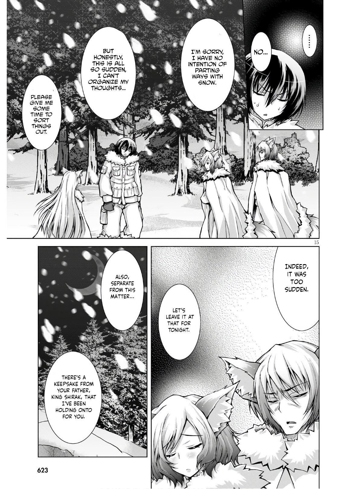 Gunota Ga Mahou Sekai Ni Tensei Shitara, Gendai Heiki De Guntai Harem O Tsukucchaimashita!? Chapter 63 - Page 15