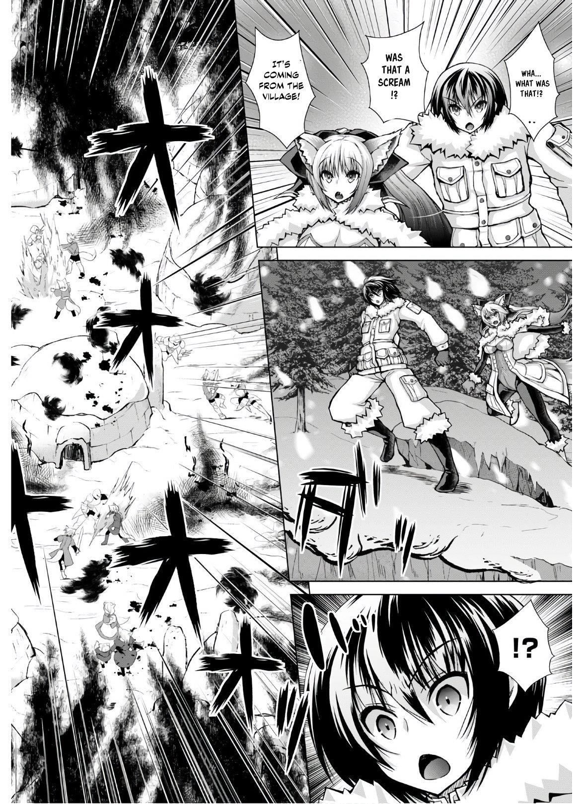 Gunota Ga Mahou Sekai Ni Tensei Shitara, Gendai Heiki De Guntai Harem O Tsukucchaimashita!? Chapter 63 - Page 22