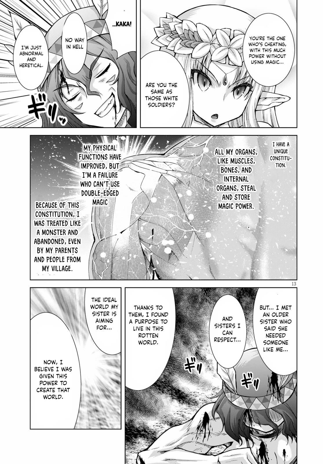 Gunota Ga Mahou Sekai Ni Tensei Shitara, Gendai Heiki De Guntai Harem O Tsukucchaimashita!? Chapter 66 - Page 13