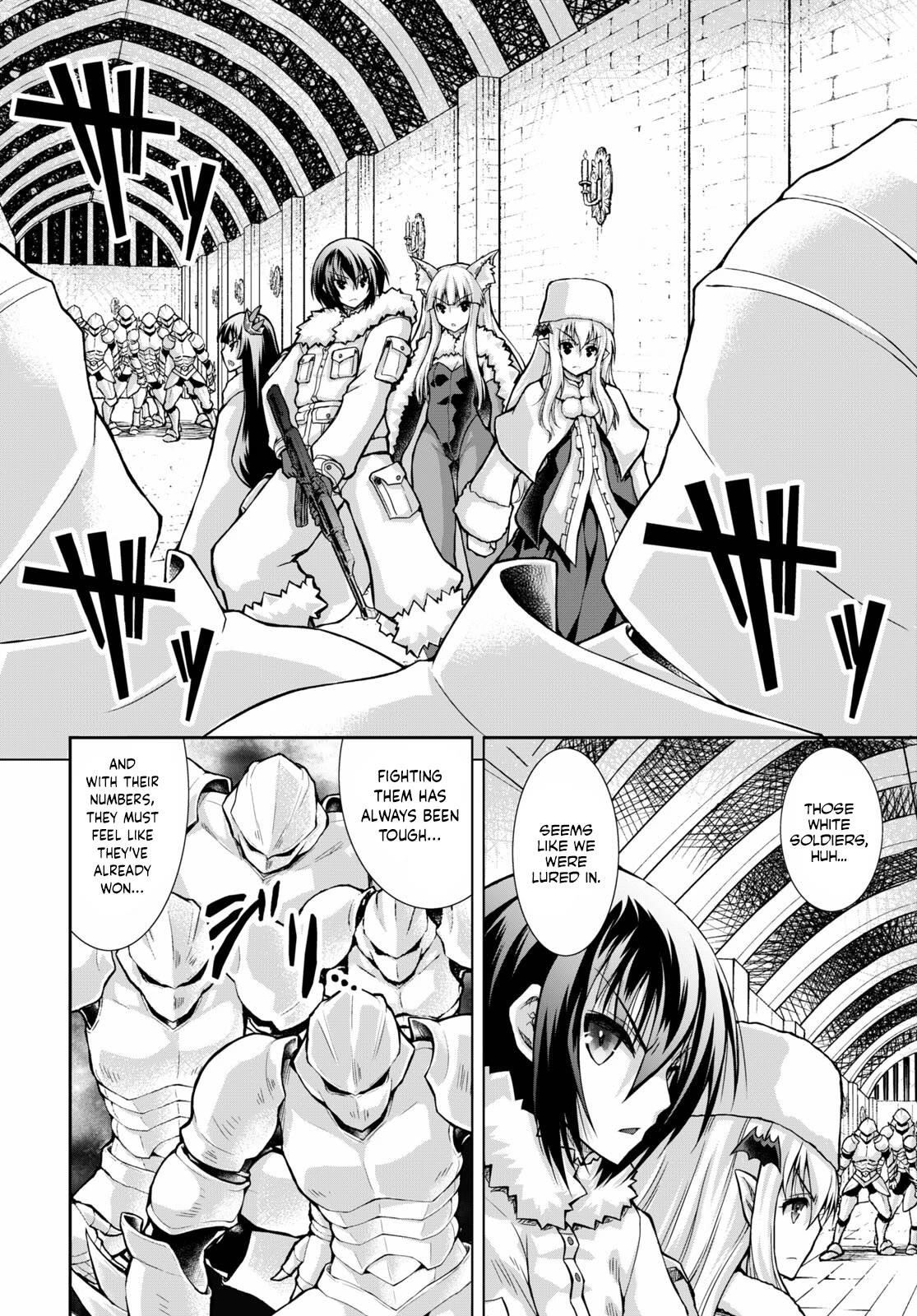Gunota Ga Mahou Sekai Ni Tensei Shitara, Gendai Heiki De Guntai Harem O Tsukucchaimashita!? Chapter 67 - Page 2