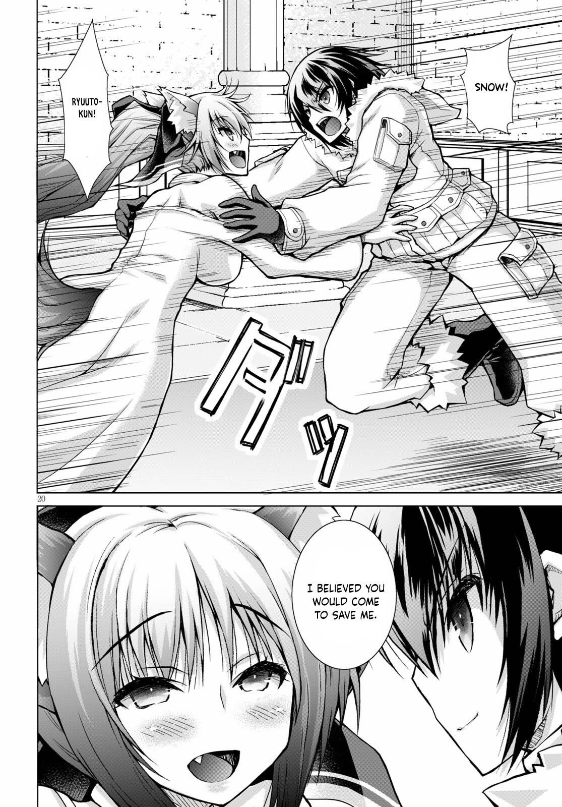Gunota Ga Mahou Sekai Ni Tensei Shitara, Gendai Heiki De Guntai Harem O Tsukucchaimashita!? Chapter 67 - Page 20