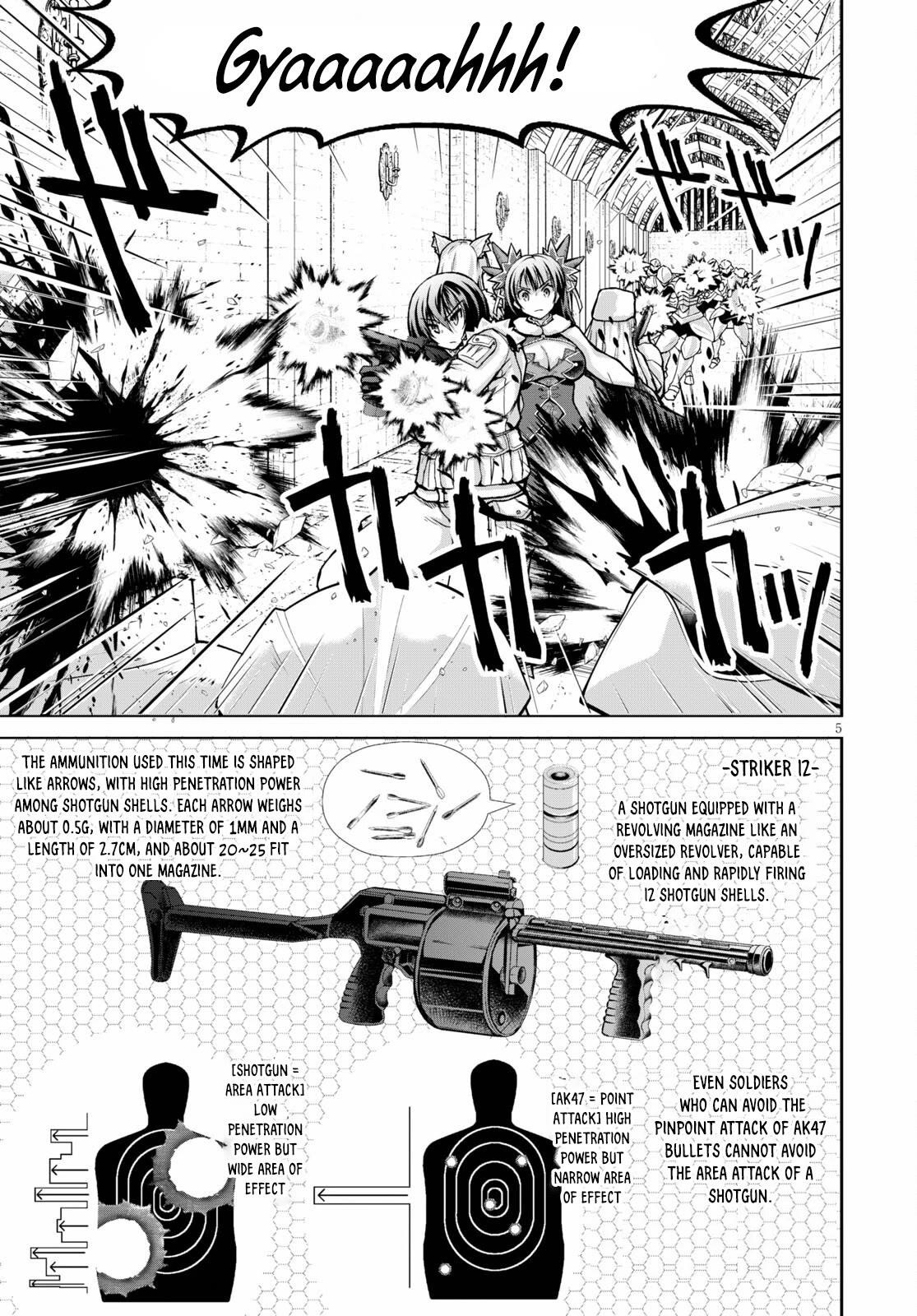 Gunota Ga Mahou Sekai Ni Tensei Shitara, Gendai Heiki De Guntai Harem O Tsukucchaimashita!? Chapter 67 - Page 5