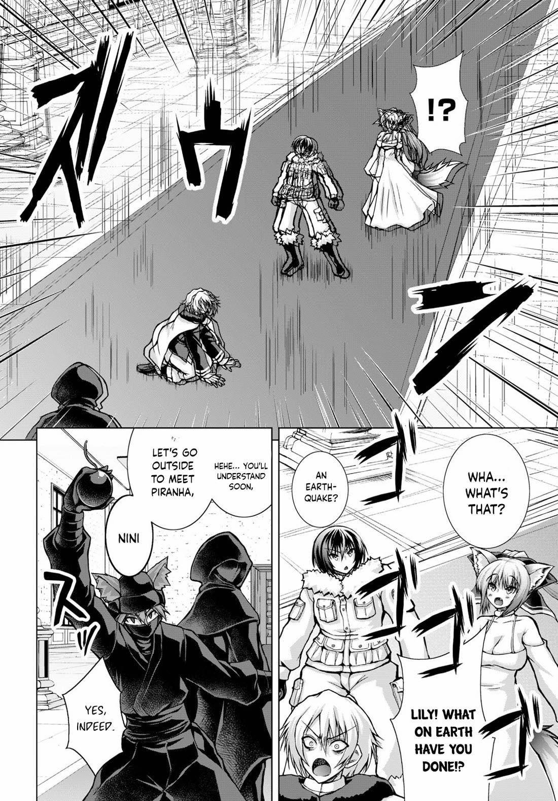 Gunota Ga Mahou Sekai Ni Tensei Shitara, Gendai Heiki De Guntai Harem O Tsukucchaimashita!? Chapter 68 - Page 12