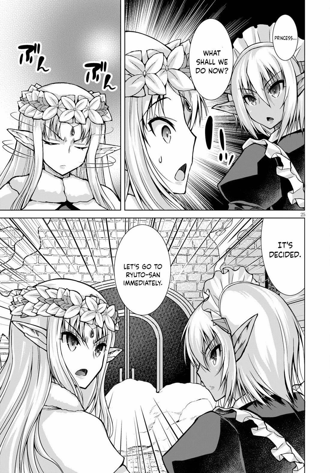 Gunota Ga Mahou Sekai Ni Tensei Shitara, Gendai Heiki De Guntai Harem O Tsukucchaimashita!? Chapter 68 - Page 25