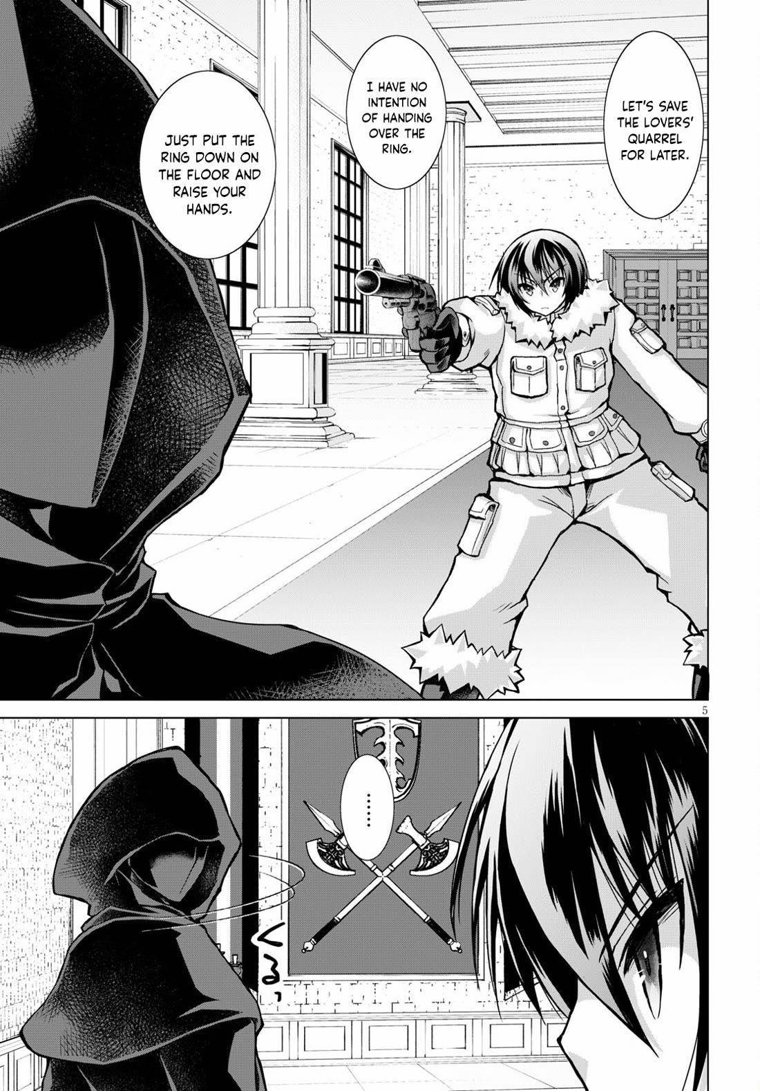 Gunota Ga Mahou Sekai Ni Tensei Shitara, Gendai Heiki De Guntai Harem O Tsukucchaimashita!? Chapter 68 - Page 5