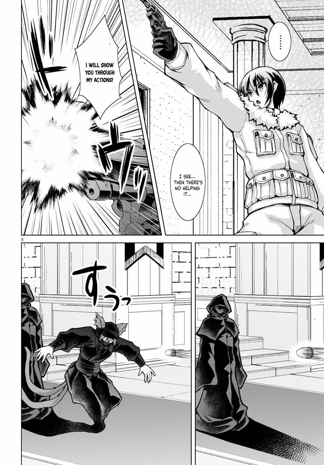 Gunota Ga Mahou Sekai Ni Tensei Shitara, Gendai Heiki De Guntai Harem O Tsukucchaimashita!? Chapter 68 - Page 8