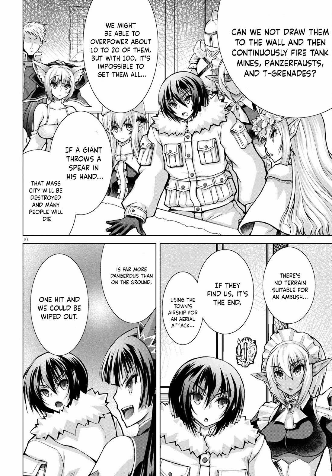 Gunota Ga Mahou Sekai Ni Tensei Shitara, Gendai Heiki De Guntai Harem O Tsukucchaimashita!? Chapter 69 - Page 10