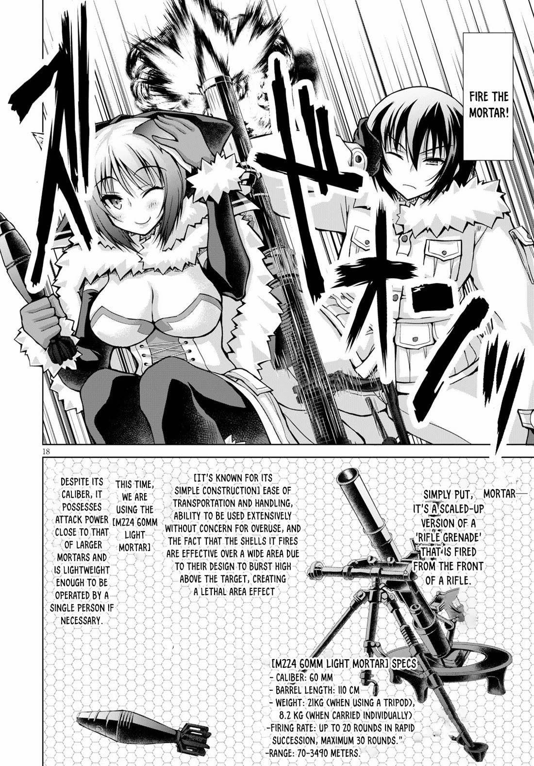 Gunota Ga Mahou Sekai Ni Tensei Shitara, Gendai Heiki De Guntai Harem O Tsukucchaimashita!? Chapter 69 - Page 18