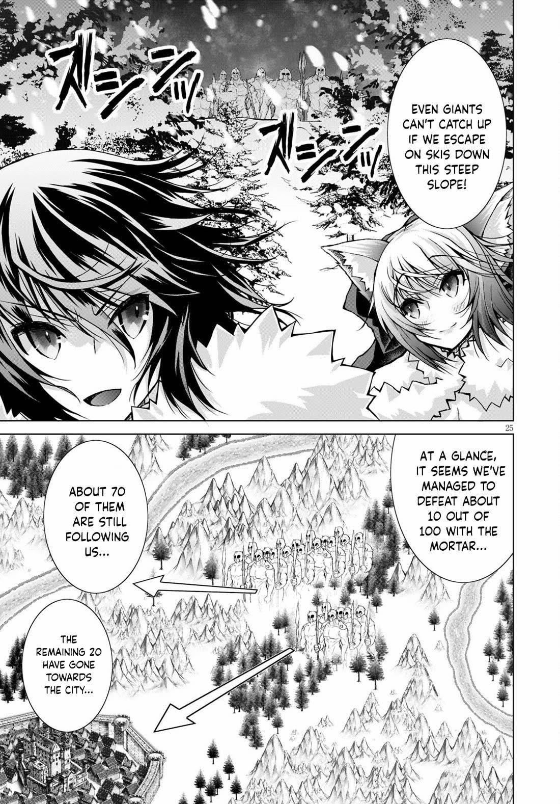 Gunota Ga Mahou Sekai Ni Tensei Shitara, Gendai Heiki De Guntai Harem O Tsukucchaimashita!? Chapter 69 - Page 25