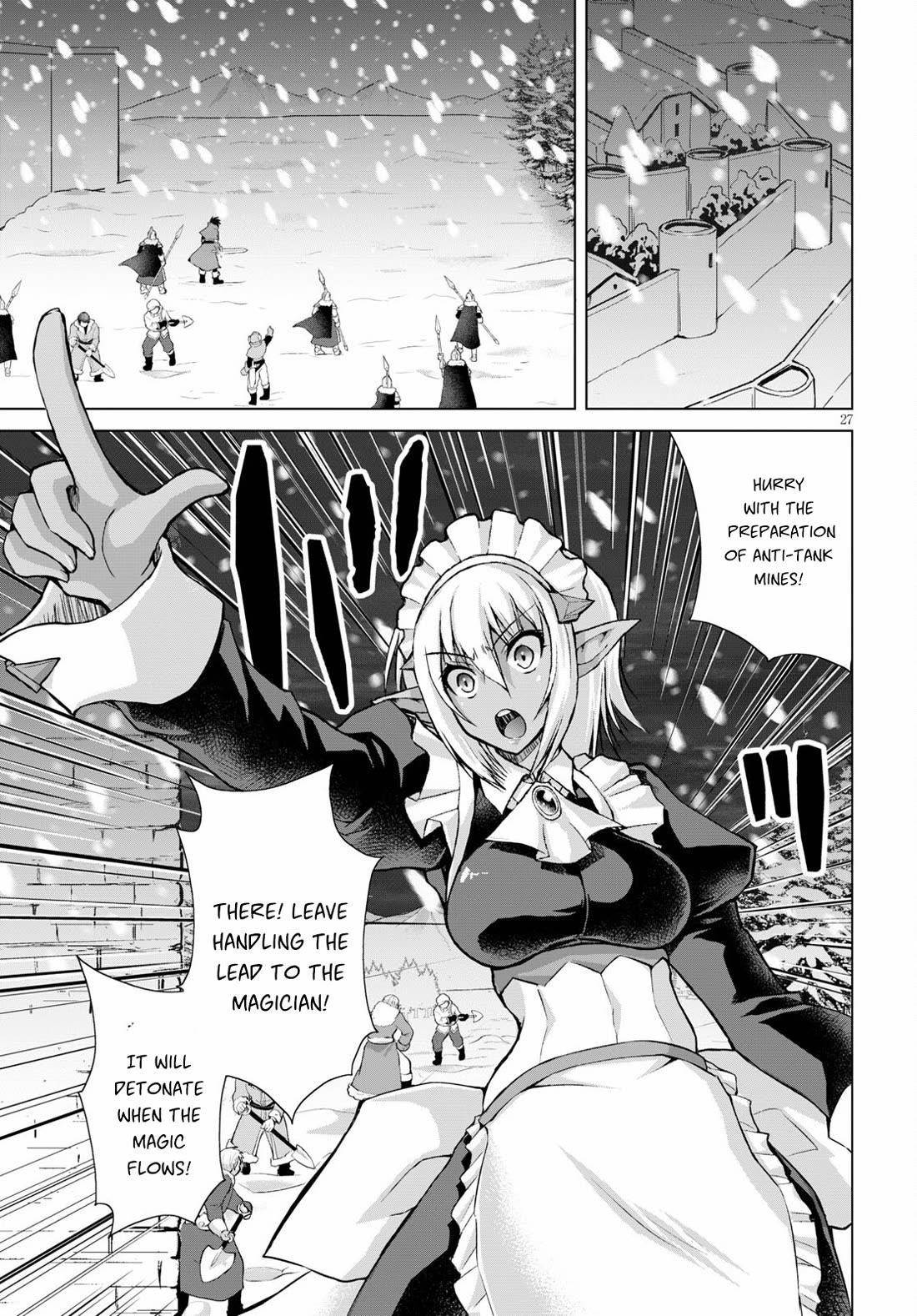 Gunota Ga Mahou Sekai Ni Tensei Shitara, Gendai Heiki De Guntai Harem O Tsukucchaimashita!? Chapter 69 - Page 27