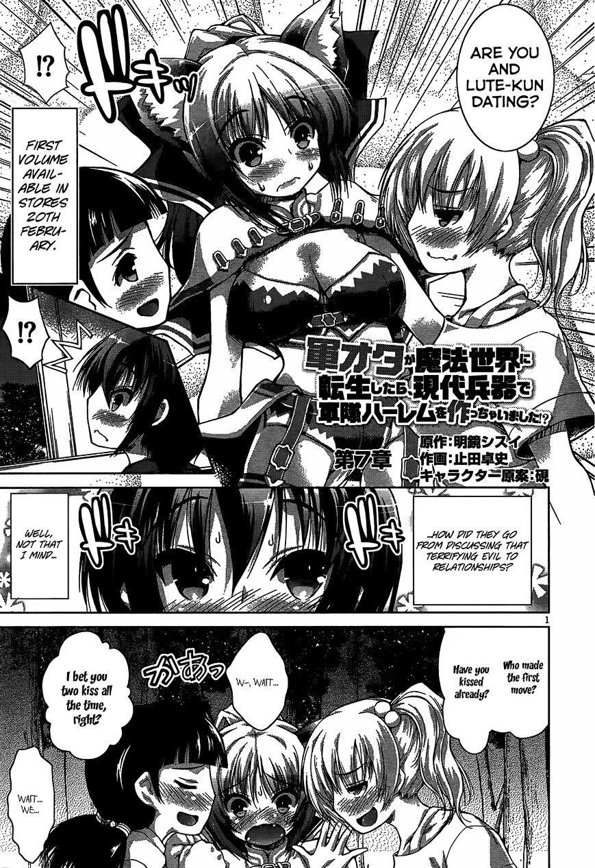 Gunota Ga Mahou Sekai Ni Tensei Shitara, Gendai Heiki De Guntai Harem O Tsukucchaimashita!? Chapter 7 - Page 2