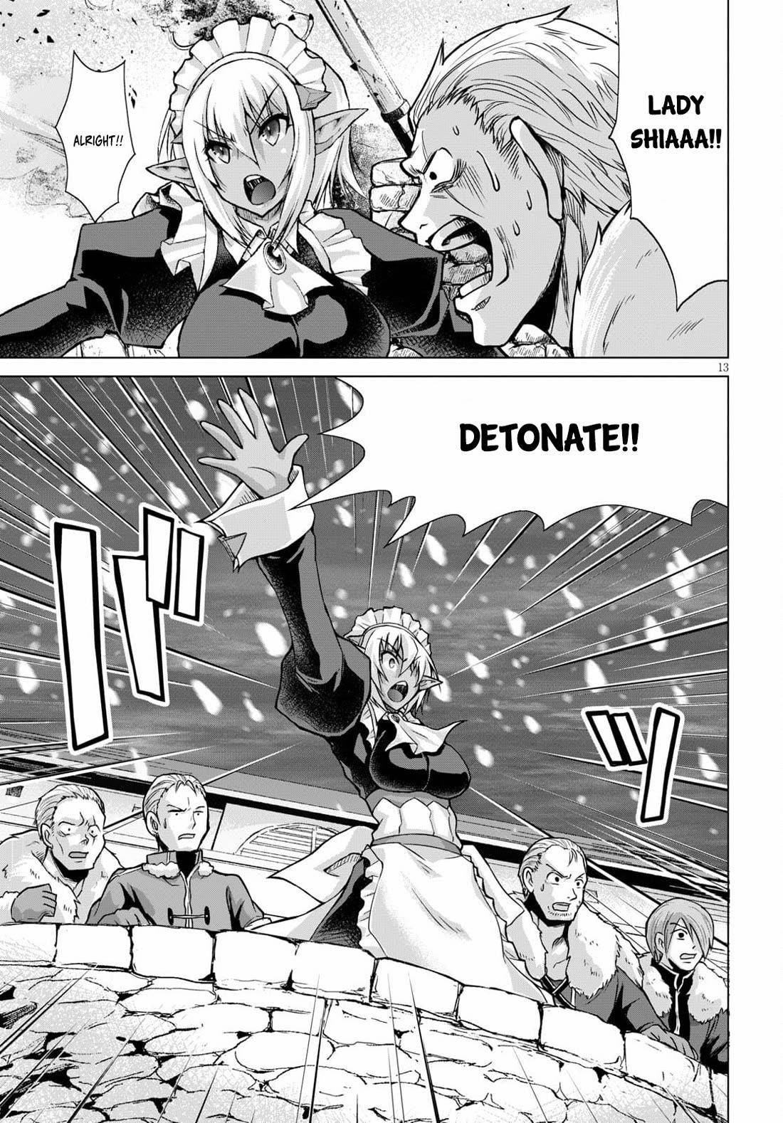 Gunota Ga Mahou Sekai Ni Tensei Shitara, Gendai Heiki De Guntai Harem O Tsukucchaimashita!? Chapter 70 - Page 13