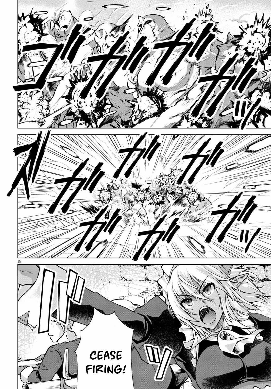 Gunota Ga Mahou Sekai Ni Tensei Shitara, Gendai Heiki De Guntai Harem O Tsukucchaimashita!? Chapter 70 - Page 18