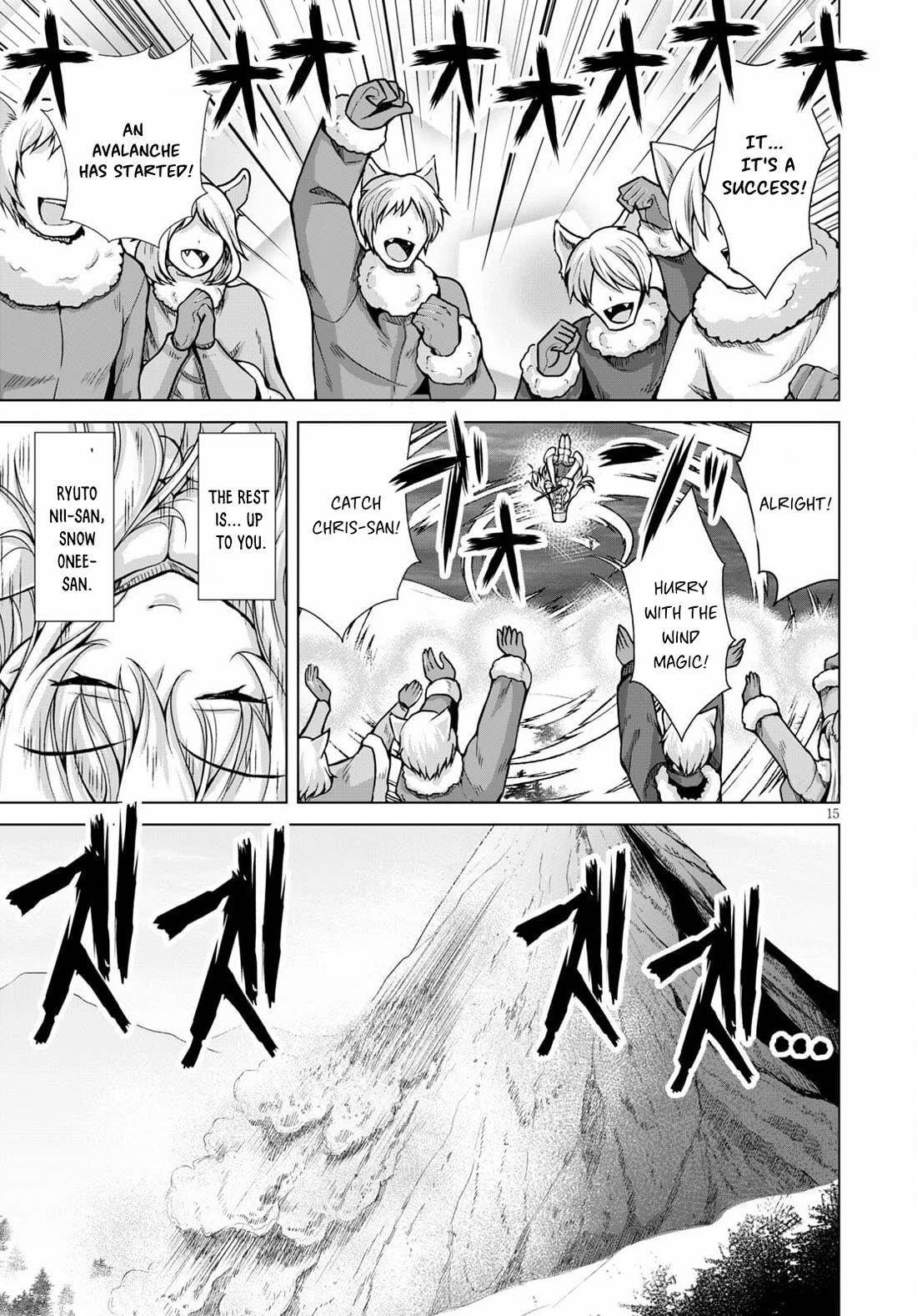 Gunota Ga Mahou Sekai Ni Tensei Shitara, Gendai Heiki De Guntai Harem O Tsukucchaimashita!? Chapter 71 - Page 15