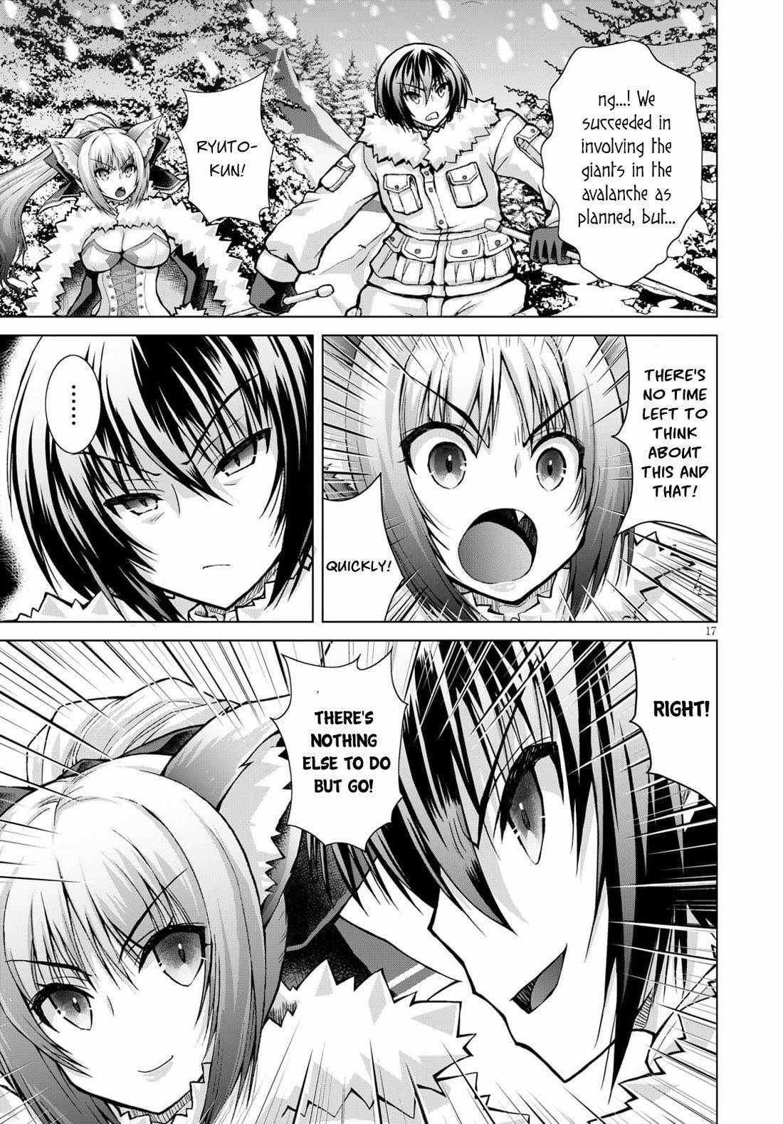 Gunota Ga Mahou Sekai Ni Tensei Shitara, Gendai Heiki De Guntai Harem O Tsukucchaimashita!? Chapter 71 - Page 17
