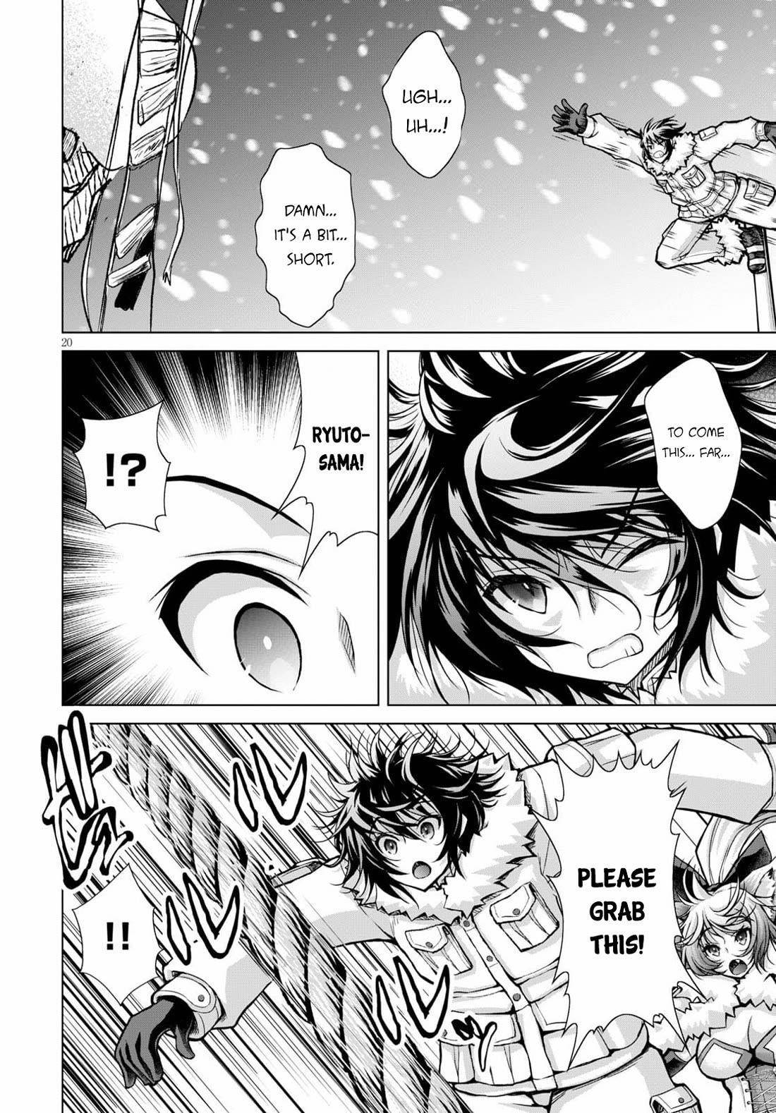 Gunota Ga Mahou Sekai Ni Tensei Shitara, Gendai Heiki De Guntai Harem O Tsukucchaimashita!? Chapter 71 - Page 20