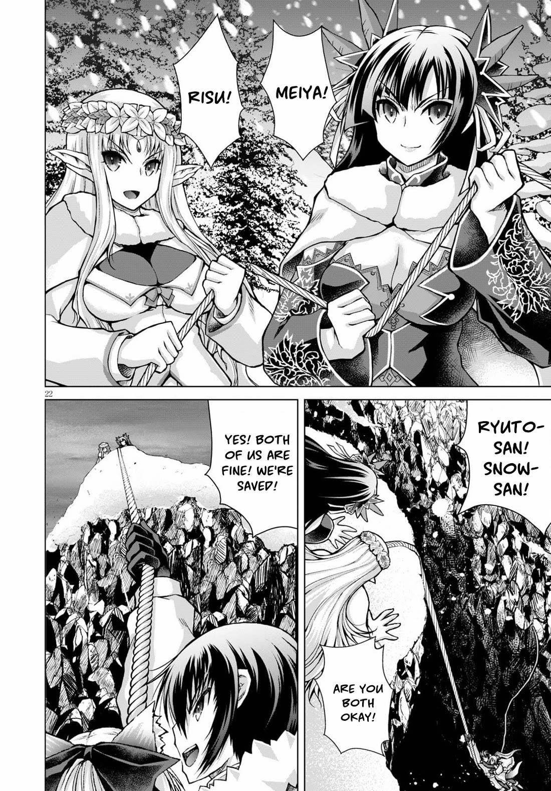 Gunota Ga Mahou Sekai Ni Tensei Shitara, Gendai Heiki De Guntai Harem O Tsukucchaimashita!? Chapter 71 - Page 22