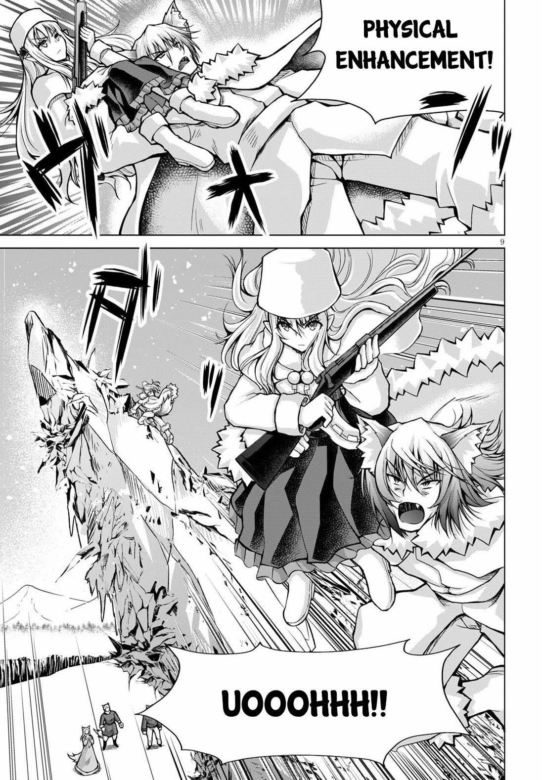 Gunota Ga Mahou Sekai Ni Tensei Shitara, Gendai Heiki De Guntai Harem O Tsukucchaimashita!? Chapter 71 - Page 9