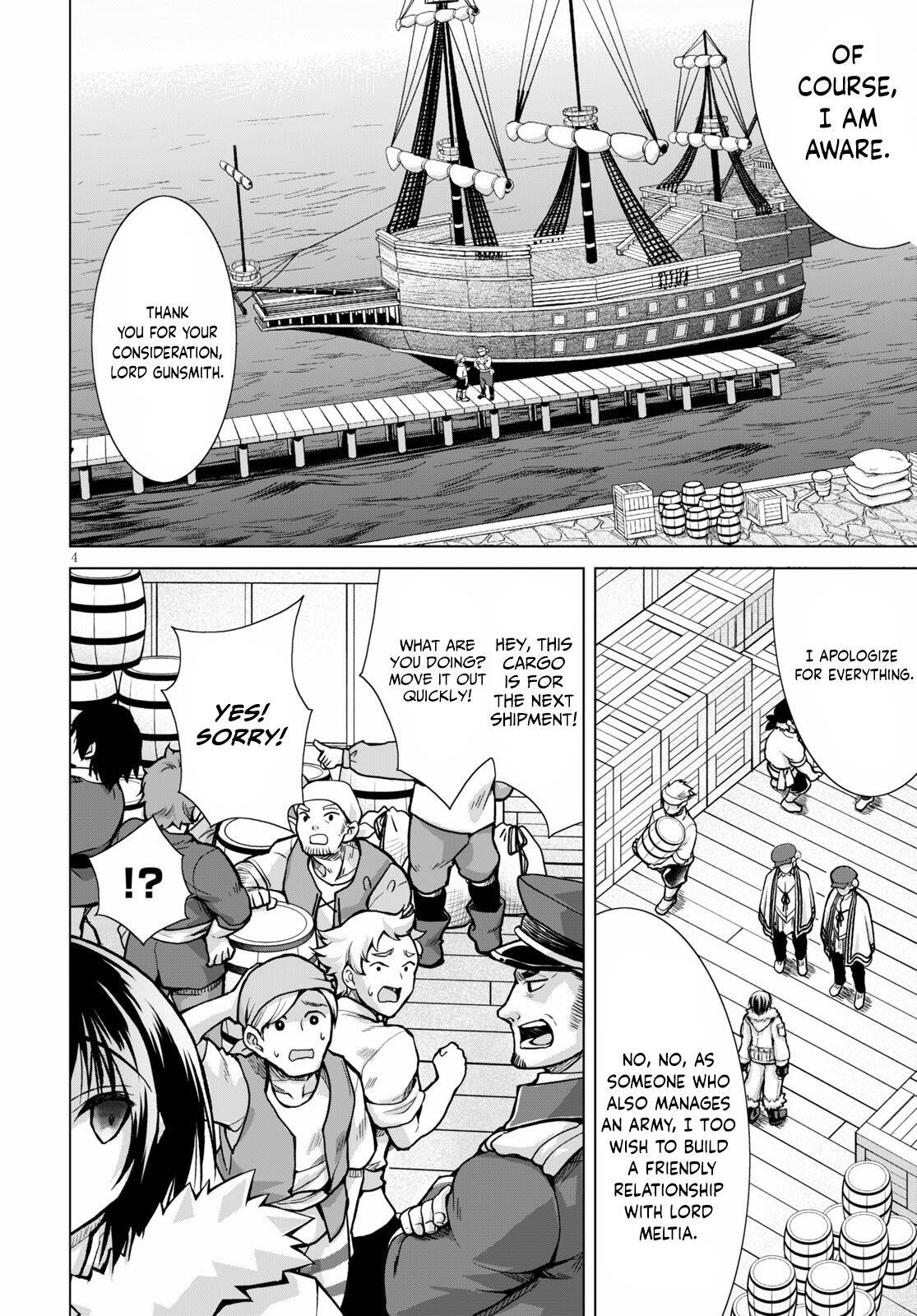 Gunota Ga Mahou Sekai Ni Tensei Shitara, Gendai Heiki De Guntai Harem O Tsukucchaimashita!? Chapter 73 - Page 4