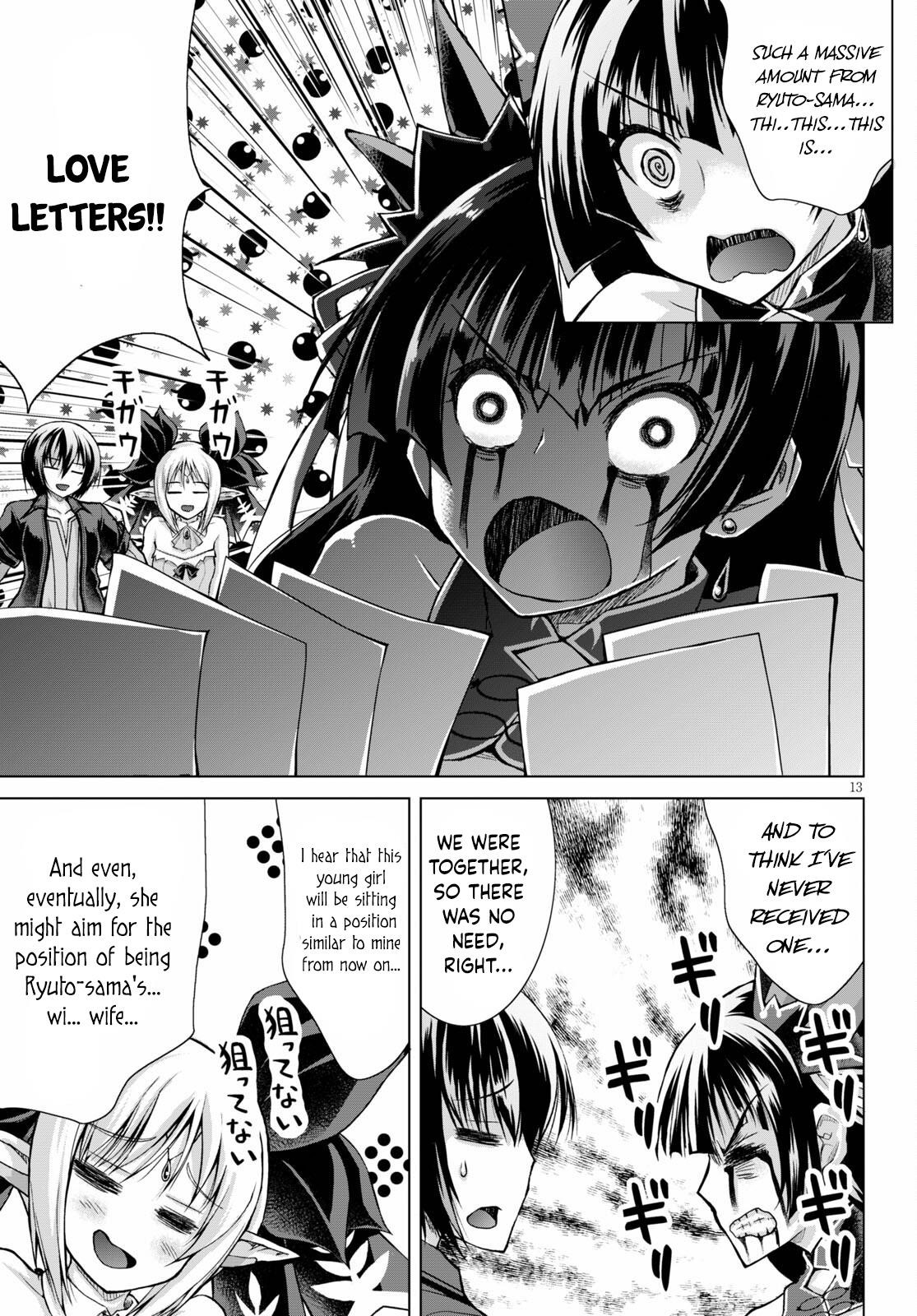 Gunota Ga Mahou Sekai Ni Tensei Shitara, Gendai Heiki De Guntai Harem O Tsukucchaimashita!? Chapter 74 - Page 13