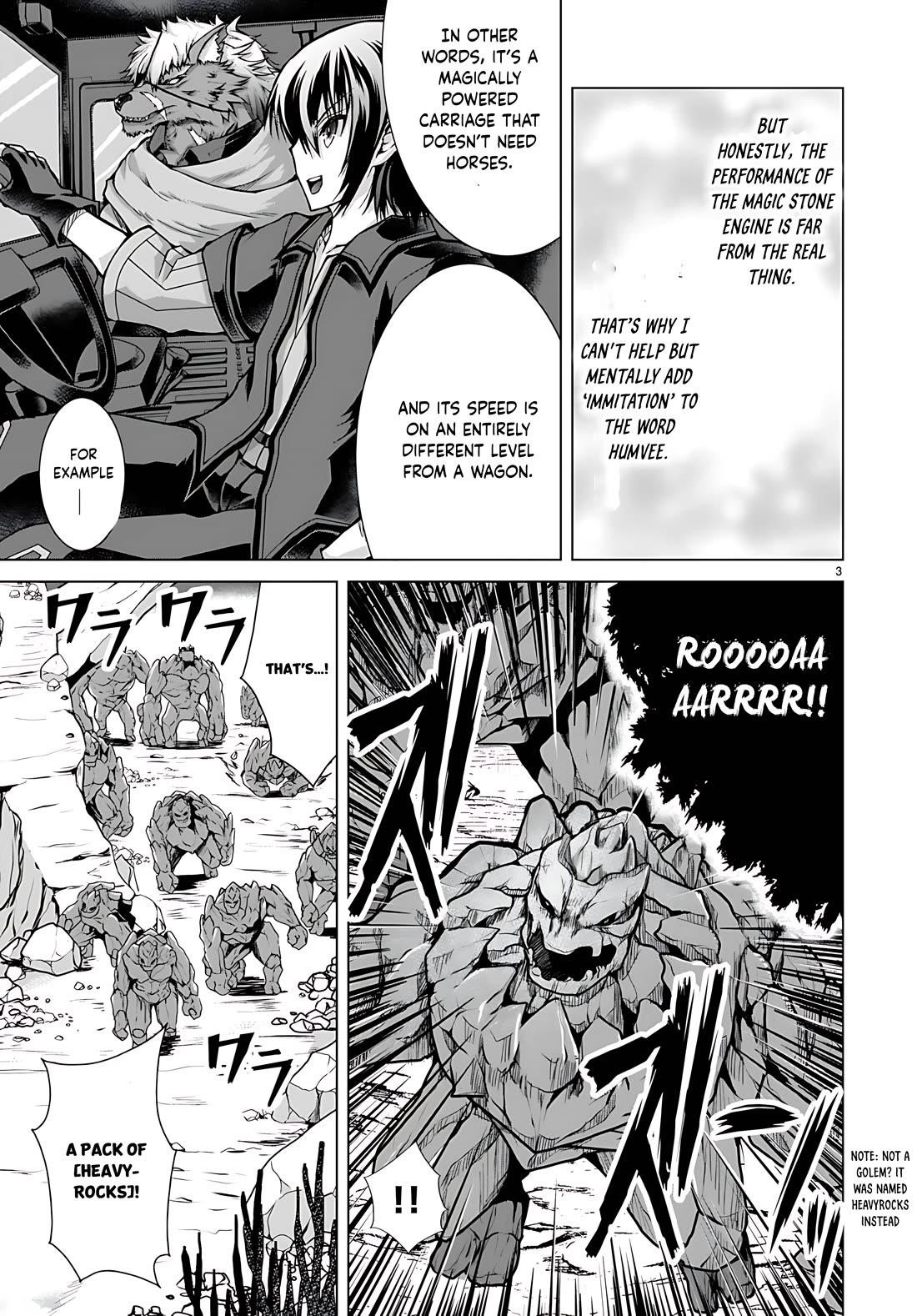 Gunota Ga Mahou Sekai Ni Tensei Shitara, Gendai Heiki De Guntai Harem O Tsukucchaimashita!? Chapter 76 - Page 7