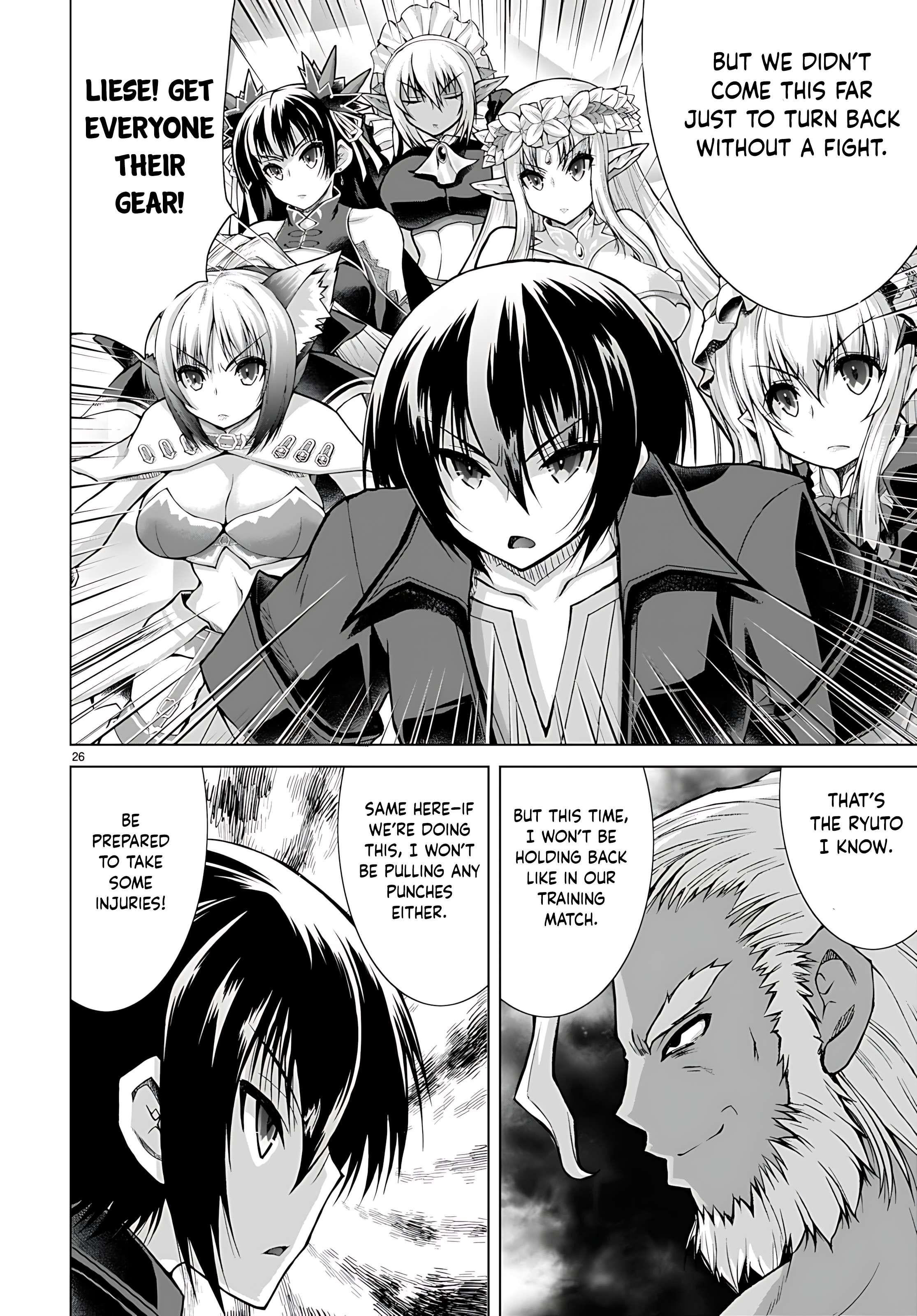 Gunota Ga Mahou Sekai Ni Tensei Shitara, Gendai Heiki De Guntai Harem O Tsukucchaimashita!? Chapter 77 - Page 27