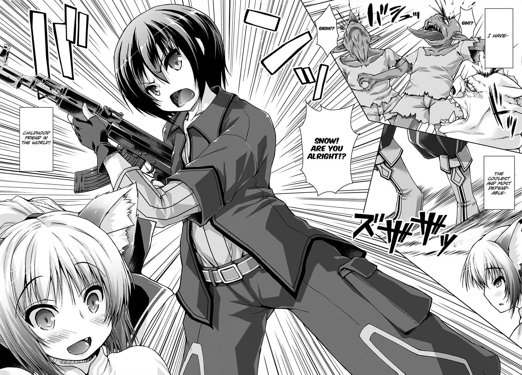 Gunota Ga Mahou Sekai Ni Tensei Shitara, Gendai Heiki De Guntai Harem O Tsukucchaimashita!? Chapter 8 - Page 20