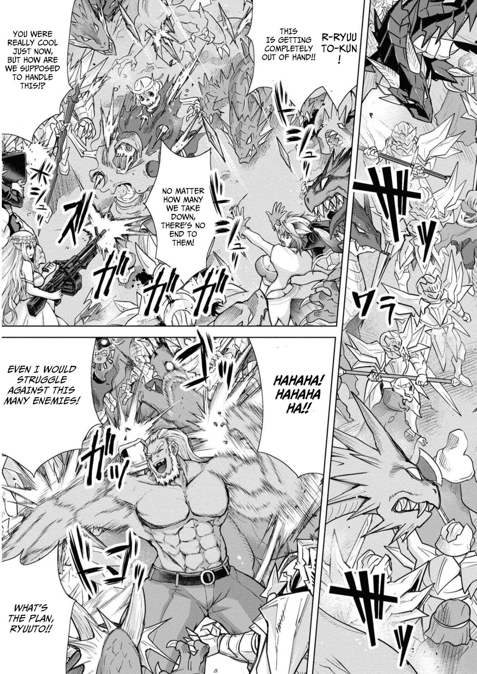 Gunota Ga Mahou Sekai Ni Tensei Shitara, Gendai Heiki De Guntai Harem O Tsukucchaimashita!? Chapter 87 - Page 19