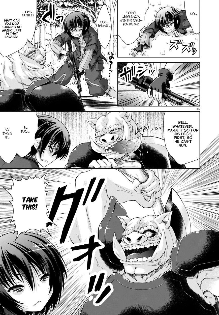 Gunota Ga Mahou Sekai Ni Tensei Shitara, Gendai Heiki De Guntai Harem O Tsukucchaimashita!? Chapter 9 - Page 16