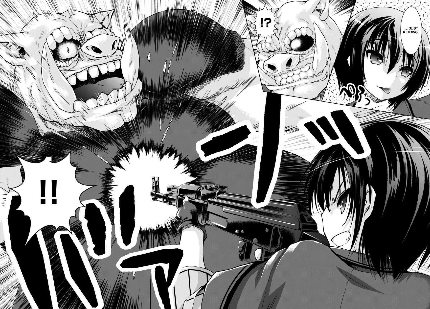 Gunota Ga Mahou Sekai Ni Tensei Shitara, Gendai Heiki De Guntai Harem O Tsukucchaimashita!? Chapter 9 - Page 17