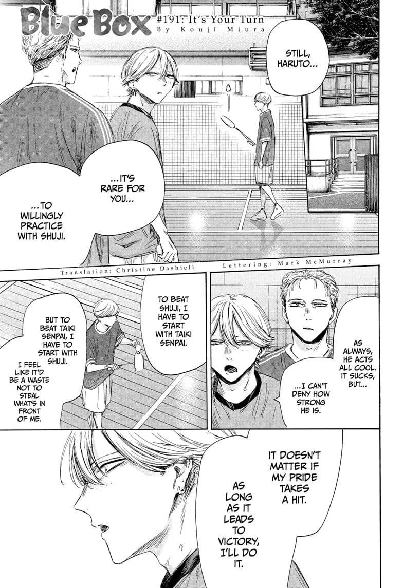 Blue Box Chapter 191 - Page 1