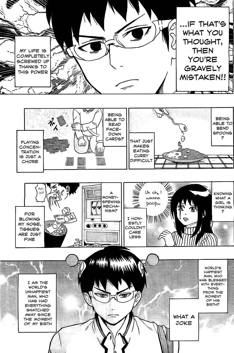 Saiki Kusuo No Sainan Chapter 1 - Page 8