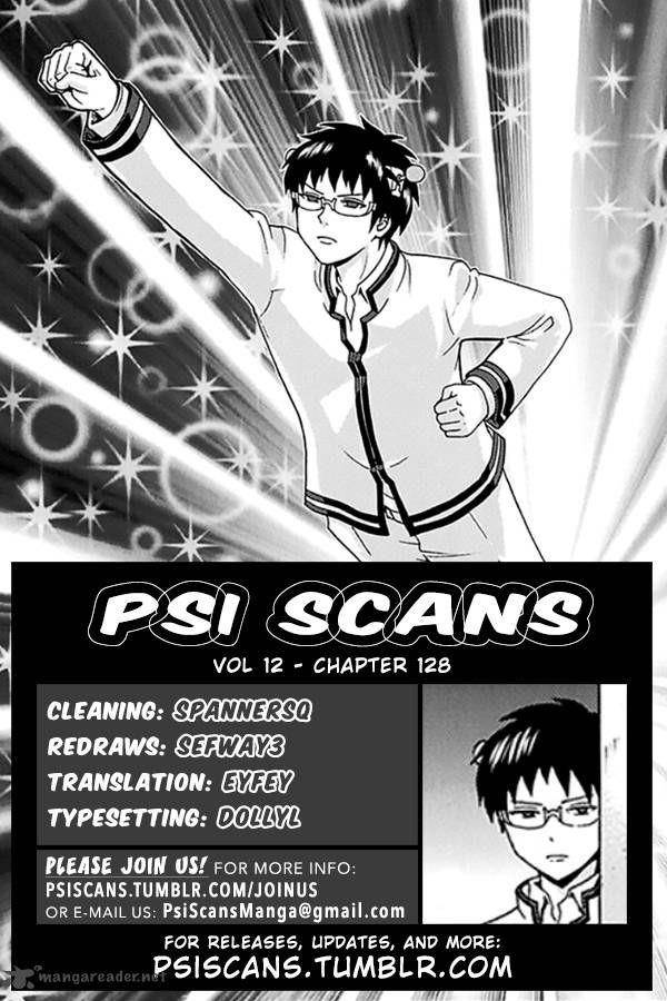 Saiki Kusuo No Sainan Chapter 128 - Page 1
