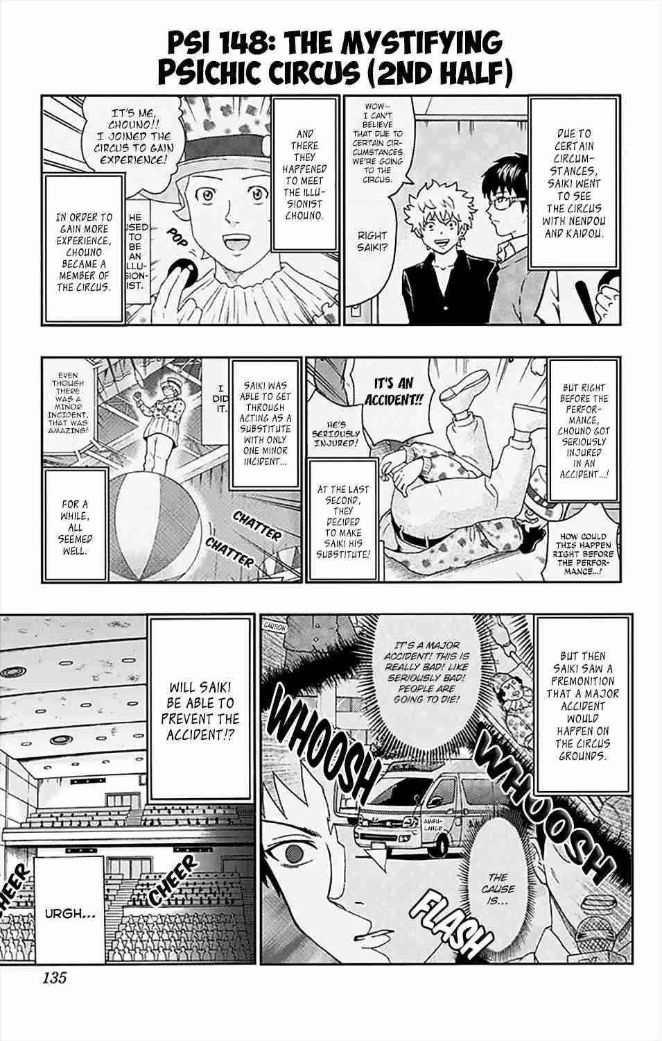 Saiki Kusuo No Sainan Chapter 148 - Page 2