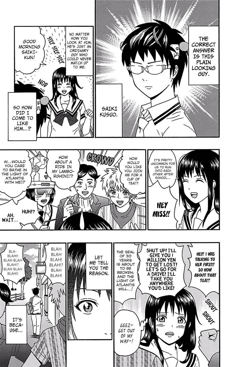 Saiki Kusuo No Sainan Chapter 161.5 - Page 6