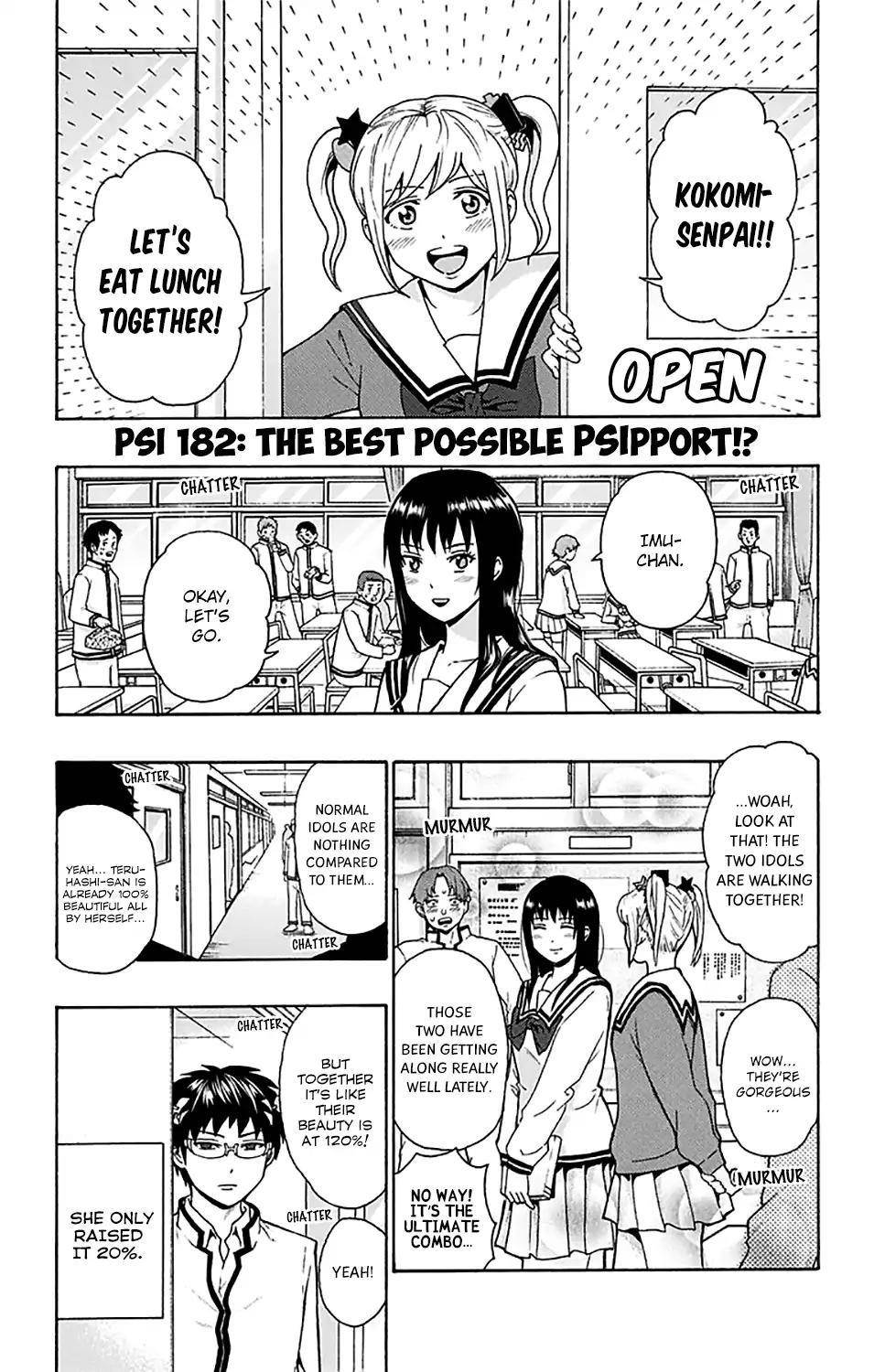 Saiki Kusuo No Sainan Chapter 182 - Page 2