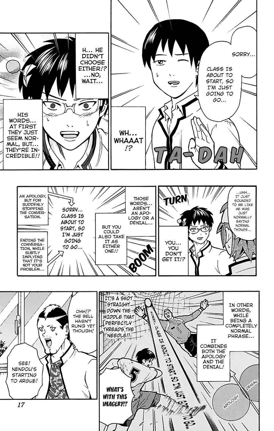 Saiki Kusuo No Sainan Chapter 184 - Page 19